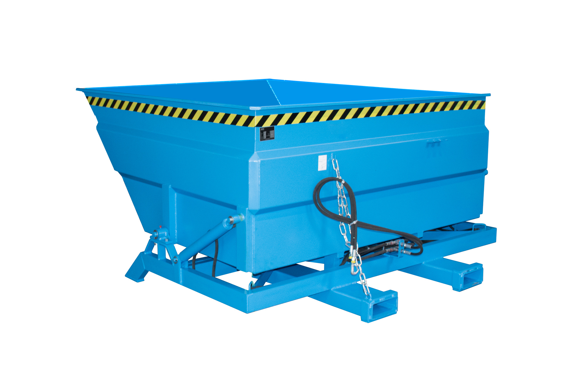 Kippbehälter Typ BKC-H RAL 5012 Lichtblau